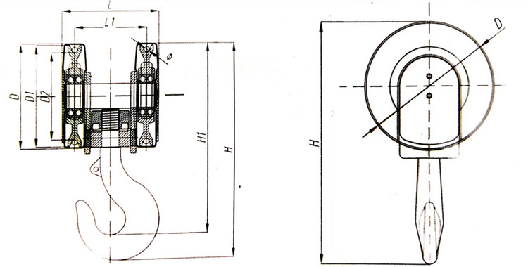 起重机吊钩 起重机吊钩